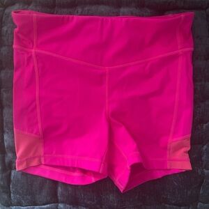 Fila Women's Bright Pink Athletic Shorts